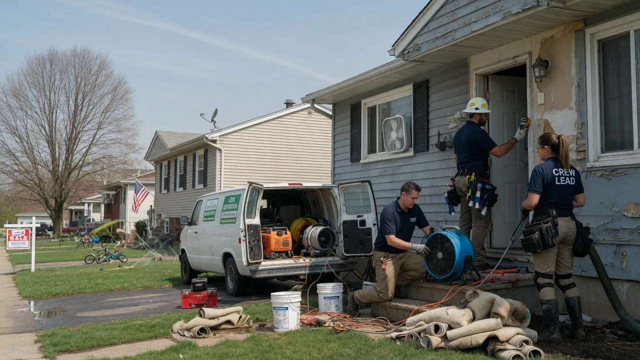 Flood Cleanup in Crookston, MN near me