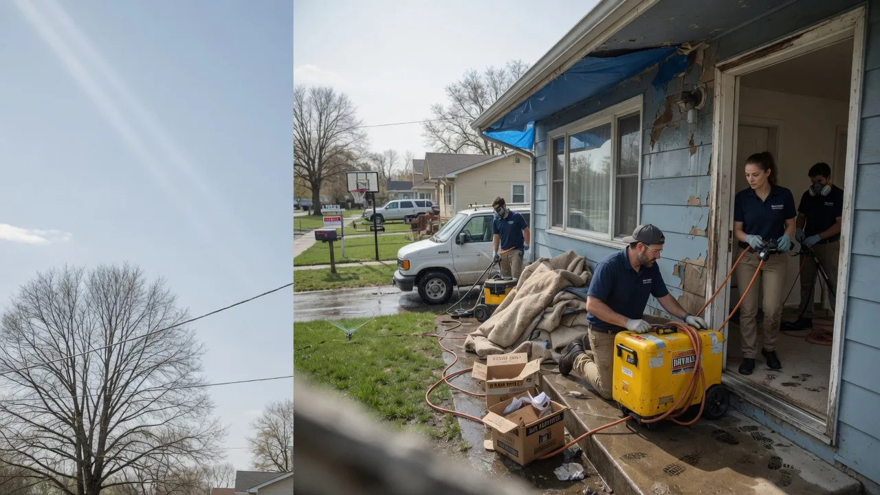 Basement Flood Cleanup in Crookston, MN near me